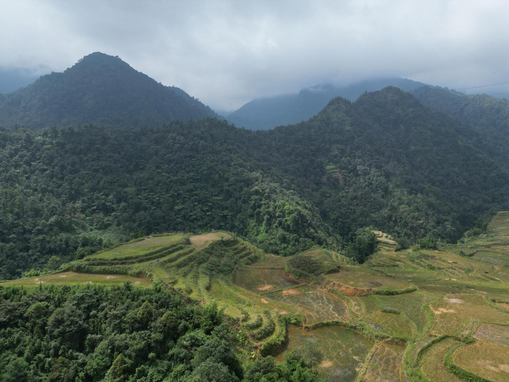 Lanh Sapa Homestay Bagian luar foto